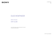 Sony DVF-EL200 Mode D'emploi
