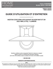 Home Decorators Collection 1006358556 Guide D'utilisation Et D'entretien