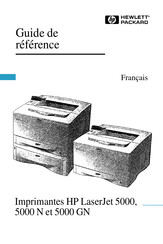 HP LaserJet 5000 N Guide De Référence