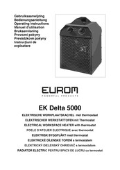 EUROM EK Delta 5000 Manuel D'utilisation