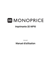 Monoprice 34437 Manuel D'utilisation