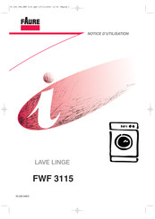 Faure FWF 3115 Notice D'utilisation