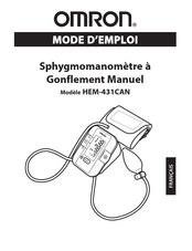Omron HEM-4011C-CAN Mode D'emploi