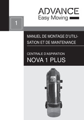Advance EASY MOVING NOVA 1 PLUS Manuel De Montage D'utilisation Et De Maintenance