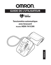 Omron IntelliSense HEM-741CAN Guide De L'utilisateur