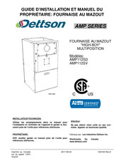 Dettson AMP112SV Guide D'installation Et Manuel Du Propriétaire