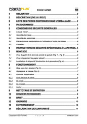 Powerplus POWX1347MC Mode D'emploi