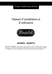 Rapid RM04N Manuel D'installation Et D'utilisation