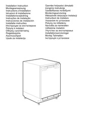 Smeg UD7122CSP Instructions D'installation