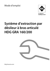 HDG GRA 200 Mode D'emploi