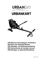 Urbango URBANKART Manuel D'assemblage Et D'utilisation