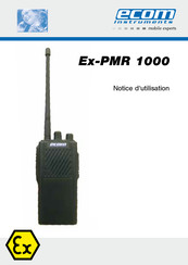 Ecom Ex-PMR 1000 Notice D'utilisation