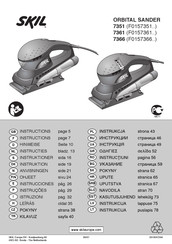 Skil 7351 Instructions