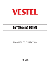 VESTEL 65'' TOTEM Manuel D'utilisation