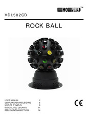 HQ Power ROCK BALL VDL502CB Notice D'emploi