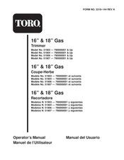 Toro 51907 Manuel De L'utilisateur