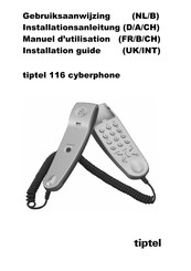 TIPTEL 116 cyberphone Manuel D'utilisation