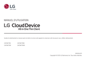 LG CloudDevice 24CN670NK Manuel D'utilisation