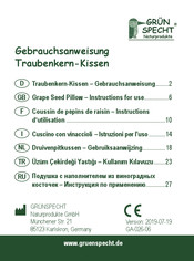 GRÜNSPECHT 152-00 Instructions D'utilisation