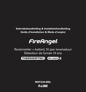 Sprue Safety Products FireAngel P-Line WST-630-BNL Guide D'installation Et Mode D'emploi