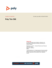 Poly Trio C60 NR Guide D'utilisation