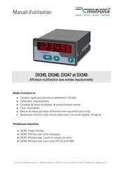 Motrona DX348 Manuel D'utilisation