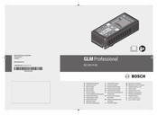 Bosch GLM 80+R 60 Professional Notice Originale