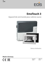 EOS EmoTouch 3 Notice D'utilisation