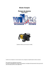 WilTec 50375 Mode D'emploi