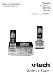 Vtech CS6858-3 Guide D'utilisation