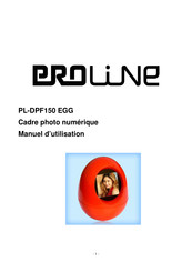 Proline PL-DPF150 EGG Manuel D'utilisation