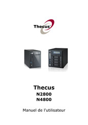 Thecus N4800 Manuel De L'utilisateur