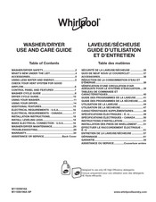 Whirlpool W11555816A Guide D'utilisation Et D'entretien