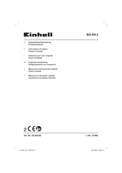 EINHELL 45.004.80 Instructions D'origine