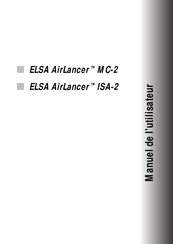 ELSA AirLancer MC-2 Manuel De L'utilisateur