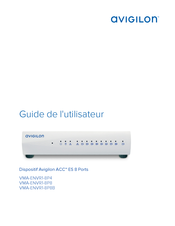 Avigilon ACC VMA-ENVR1-8P8 Guide De L'utilisateur