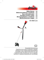 Grizzly AS 4026 Lion Notice D'utilisation Originale