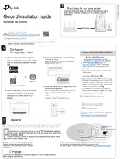 Tp-Link RE200 Guide D'installation Rapide