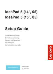 Lenovo IdeaPad 5 Guide De Configuration