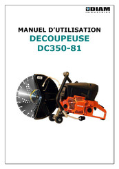DIAM DC350-81 Manuel D'utilisation