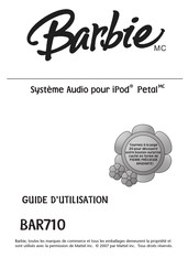 Barbie Petal BAR710 Guide D'utilisation