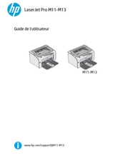 HP LaserJet Pro M11 Guide De L'utilisateur