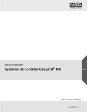 MSA Gasgard 100 Manuel D'utilisation