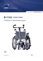 AAT S-MAX D1601 Traduction Du Mode D'emploi Original
