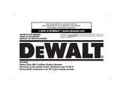 DeWalt DCH363 Guide D'utilisation