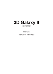 Gigabyte 3D Galaxy II Manuel De L'utilisateur