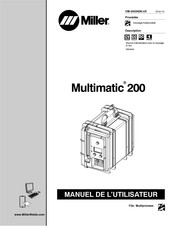 Miller Multimatic 200 Guide De L'utilisateur