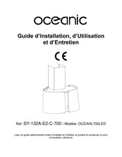 Oceanic OCEAHL700LED Guide D'installation, D'utilisation Et D'entretien