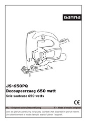 Gamma JS-650PQ Mode D'emploi Original