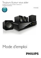 Philips HTD3500 Mode D'emploi